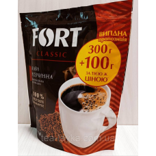 Fort Еліт Форт кава розчинна у гранулах 400 г м“яка упаковка