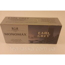 Чай чорний з бергамотом Мономах Earl Grey Ерл Грей в пакетиках 25 шт по 2г