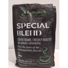 Зернова кава CoffeeBulk Special blend (50% арабіка і 50% робуста) 1кг