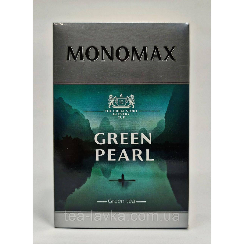 Чай зелений Мономах Зелена Перлина Green Pearl 100г