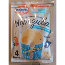 Суха суміш для приготування морозива з ванільним смаком Dr.Oetker 69г (на 4 порції)