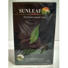 Чай зелений з ароматом саусепу СанЛиф, SunLeaf , великий лист 100г