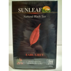 Чай чорний крупнолистовий СанЛіф, SunLeaf c бергамотом, 100г