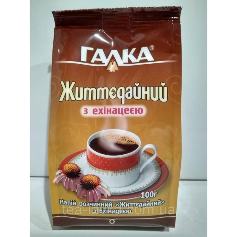 Напій розчинний з ехінацеєю Галка Життедайный 100 г