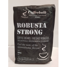 Кава в зернах робуста Robusta Strong 1кг CoffeeBulk