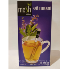 Чай Mesh stics Меш трав“яний з шавлією в стіках 16 шт по 2г
