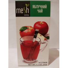 Чай фруктовий яблучний Mesh stics Меш в стіках 16 шт по 2 г