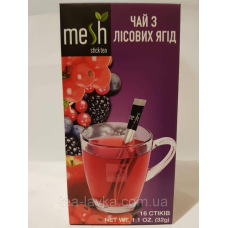 Чай Mesh stics Меш фруктовий з лісовими ягодами в стіках 16 шт по 2 г