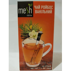 Чай Mesh stics з ройбушем і ваніллю Ройбос ванільний в стіках 16 шт по 2 г