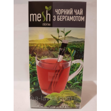 Чай Mesh stics чорний з бергамотом  Меш в стіках 16 шт по 2 г
