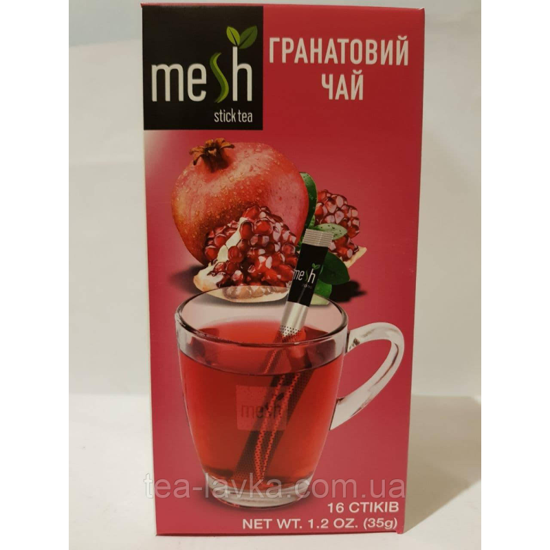 Mesh stics Меш чай фруктовий гранатовий в стіках 16 шт по 2,2 г