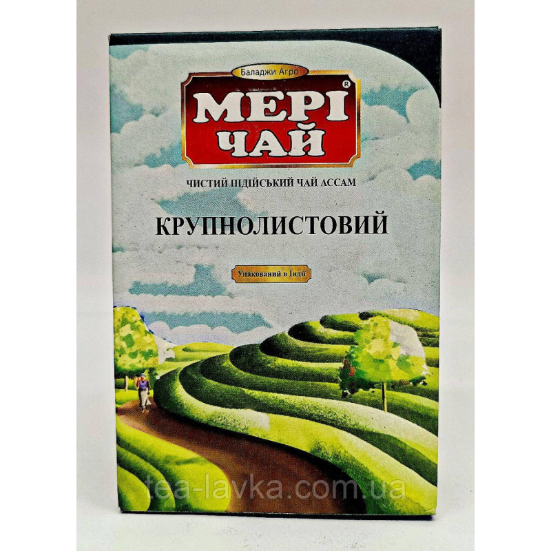 Чай чорний індійський Meri Chai Мері Великий лист 100 г