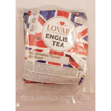 Чай Lovare чорний пакетований Ловаре English Tea 50 шт по 2г