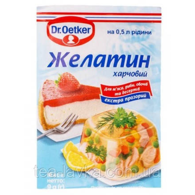 Желатин харчовий 9г Dr.Oetker Ін.Оеткер