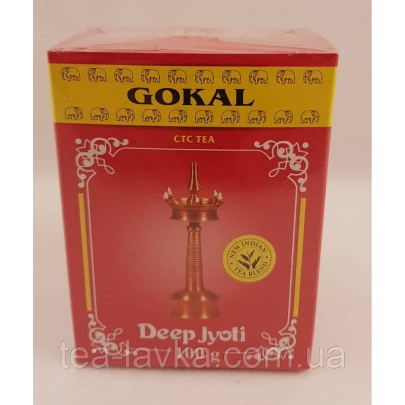 Чай Гокал  Дип Джоти Gokal Deep Jyoti CTC індійський гранульований 100 г