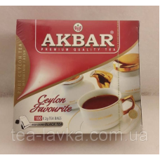 Чай Акбар Akbar Black Tea пакетований 100 шт по 2гр