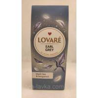 Чай  Lovare Ловаре чорний цейлонський з натуральною олією бергамота Earl Grey 80 г