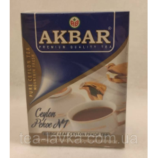Чай чорний цейлонський Акбар Пекоє Akbar Ceylon Pekoe №1 100 г
