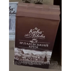 Кава мелена ароматизована Кава зі Львова Ірландський крем 225 г