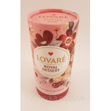 Чай Lovare Ловаре зі шматочками фруктів  Королівський Десерт 80 г тубус