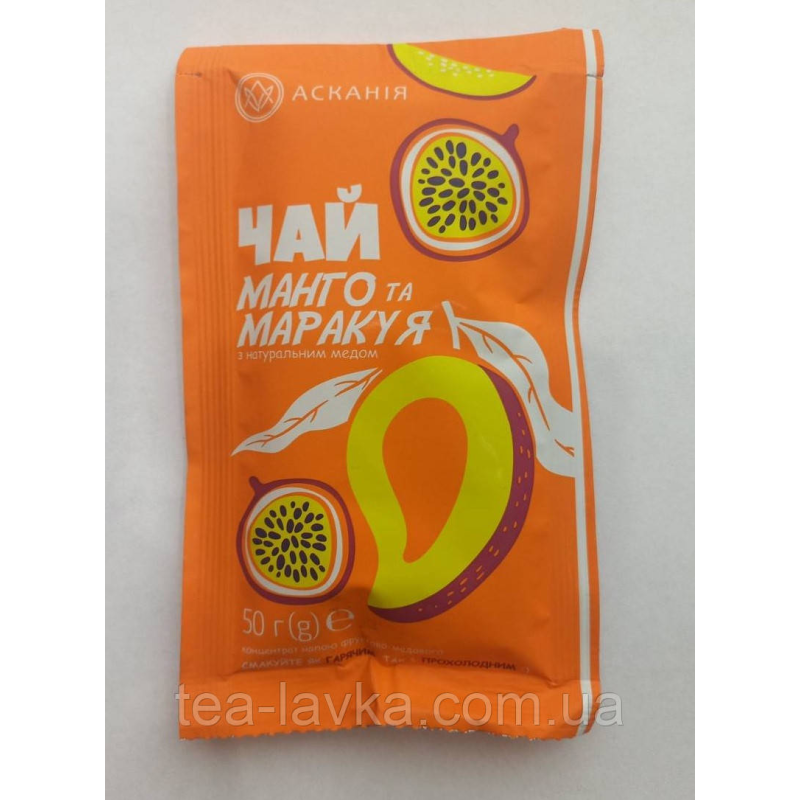 Асканія чай концентрат Фруктово-медовий Манго та Маракуя 50г