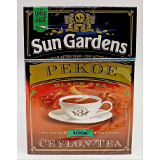 Sun Gardens Pekoe чай чорний цейлонський Сан Гарденс Пекоє 100г