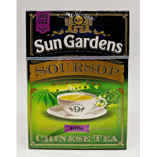Чай зелений із саусепом Sun Gardens Soursop Сан гарденс Саусеп 100г