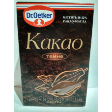 Какао темне (20-22%) порошок Dr.Oetker 100г
