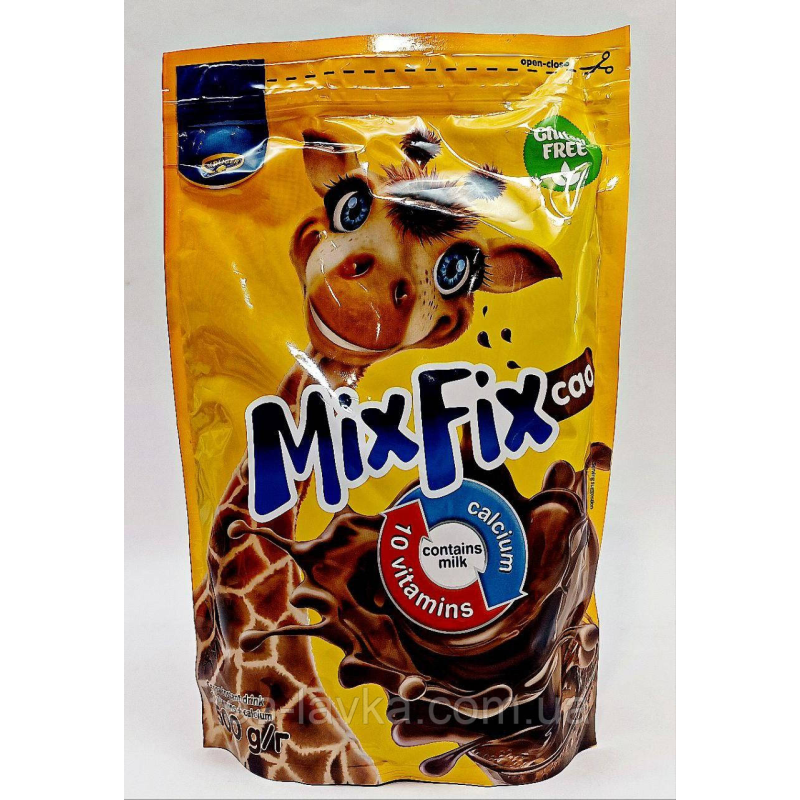 Какао напій розчинний дитячий Мікс Фікс Mix Fix 500г (Польща)