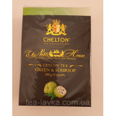 Чай Chelton зелений із саусепом Благородний Дім Green Soursop 100г