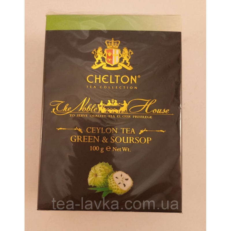 Чай Chelton зелений із саусепом Благородний Дім Green Soursop 100г