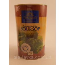 Чай чорний Thurson Soursop зі шматочками саусепа 100 г у тубусі