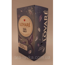 Чай Lovare Earl Grey Ловаре з бергамотом у пакетиках 24 шт по 1,5г