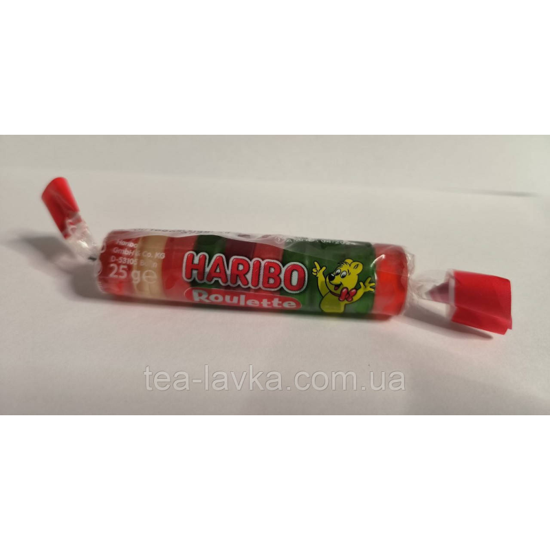 Желейні цукерки Haribo Roulette фруктове асорті 25г (Німеччина)