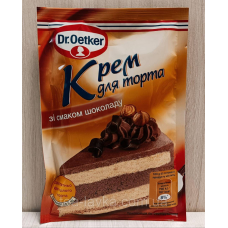 Dr. Oetker крем для торта зі смаком шоколаду 55г