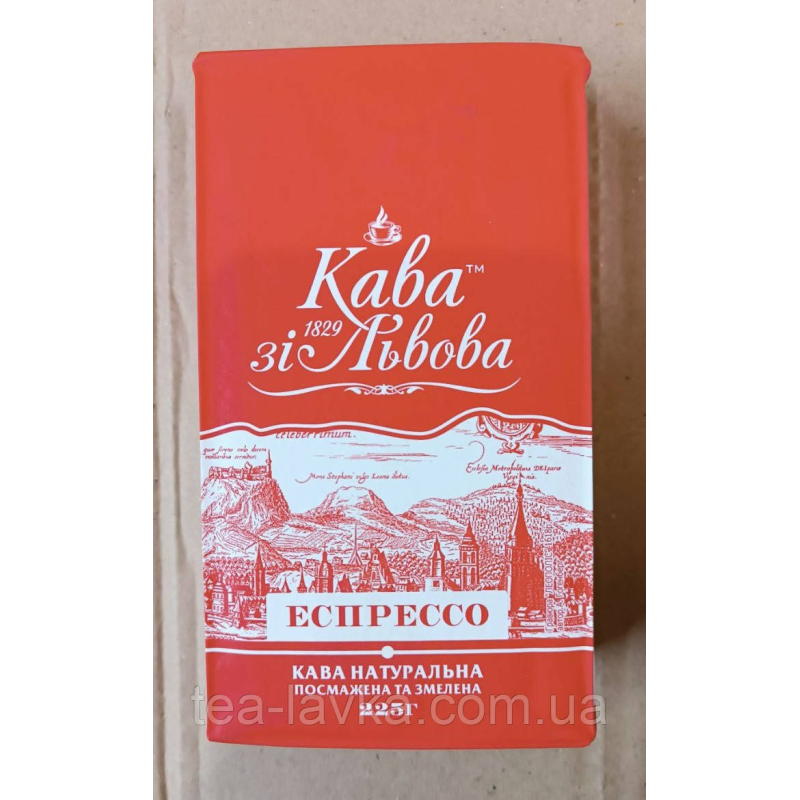 Кава зі Львова кава мелена Еспресо 225 г