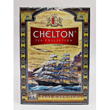 Чай Chelton Earl Grey Челтон Ерл Грей чорний цейлонський крупнолистовий з бергамотом 100г