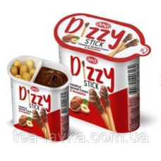 Паста шоколадно-фундукова з хлібними палочками  Dizzy Stick 50 г (Туреччина)