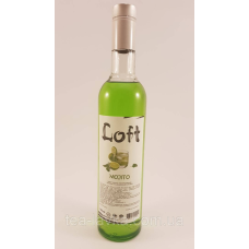 Сироп Loft Mojito Лофт Мохіто 700 мл у скляній пляшці з дозатором