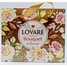 Подарунковий набір чаю Колекція Ловаре Lovare Bouquet (6 видів з 5 шт)