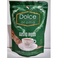 Кава розчинна 120г Dolce Aroma Gusto Ricco