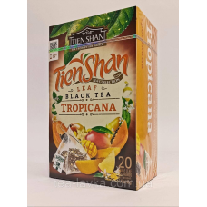 Тянь Шань чорний чай у пірамідках Тропікана Tropicana 20 шт по 2г