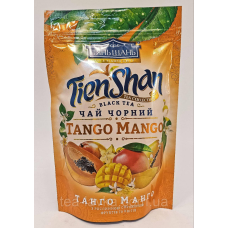 Чай Тянь Шань чорний зі шматочками фруктів Tango Mango Танго Манго 80г