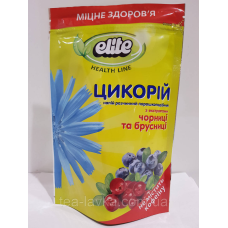 Цикорій розчинний напій Elite з чорницею і брусницею 100г