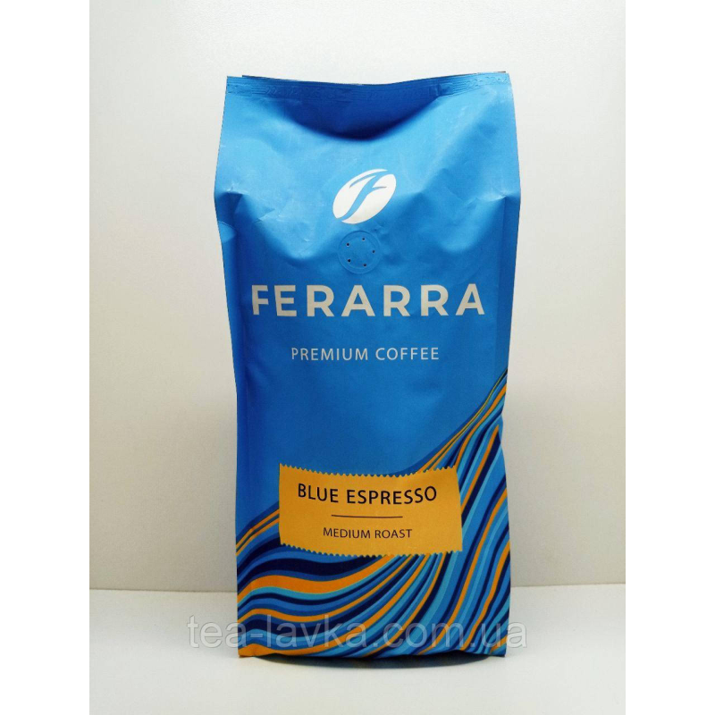 Зернова Кава купаж 1 кг Ferarra Blue Espresso Ферарра
