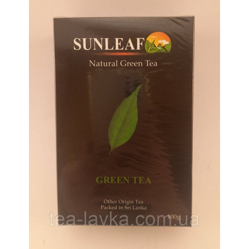 Чай зелений крупнолистовий СанЛіф, SunLeaf 100г