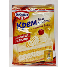 Dr.Oetker Крем для торта зі смаком ванілі (суха суміш) 50 г