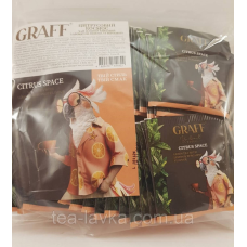 Чай зелений у пакетиках Graff Citrus Space з ароматом бергамота і лимона 50 шт по 1,5 г