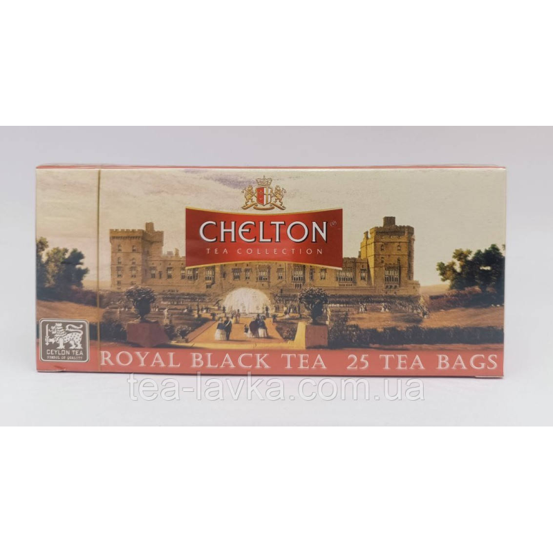 Чай чорний у пакетиках Chelton English Royal Англійський Королівський 25 шт