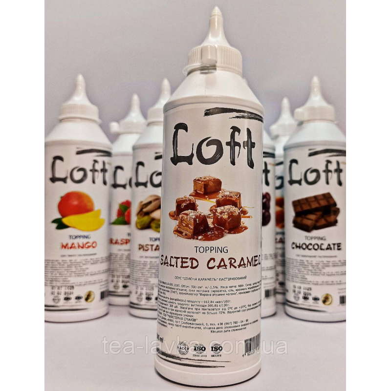 Топінг соус Солона Карамель Loft Calted Caramel Topping 600 г